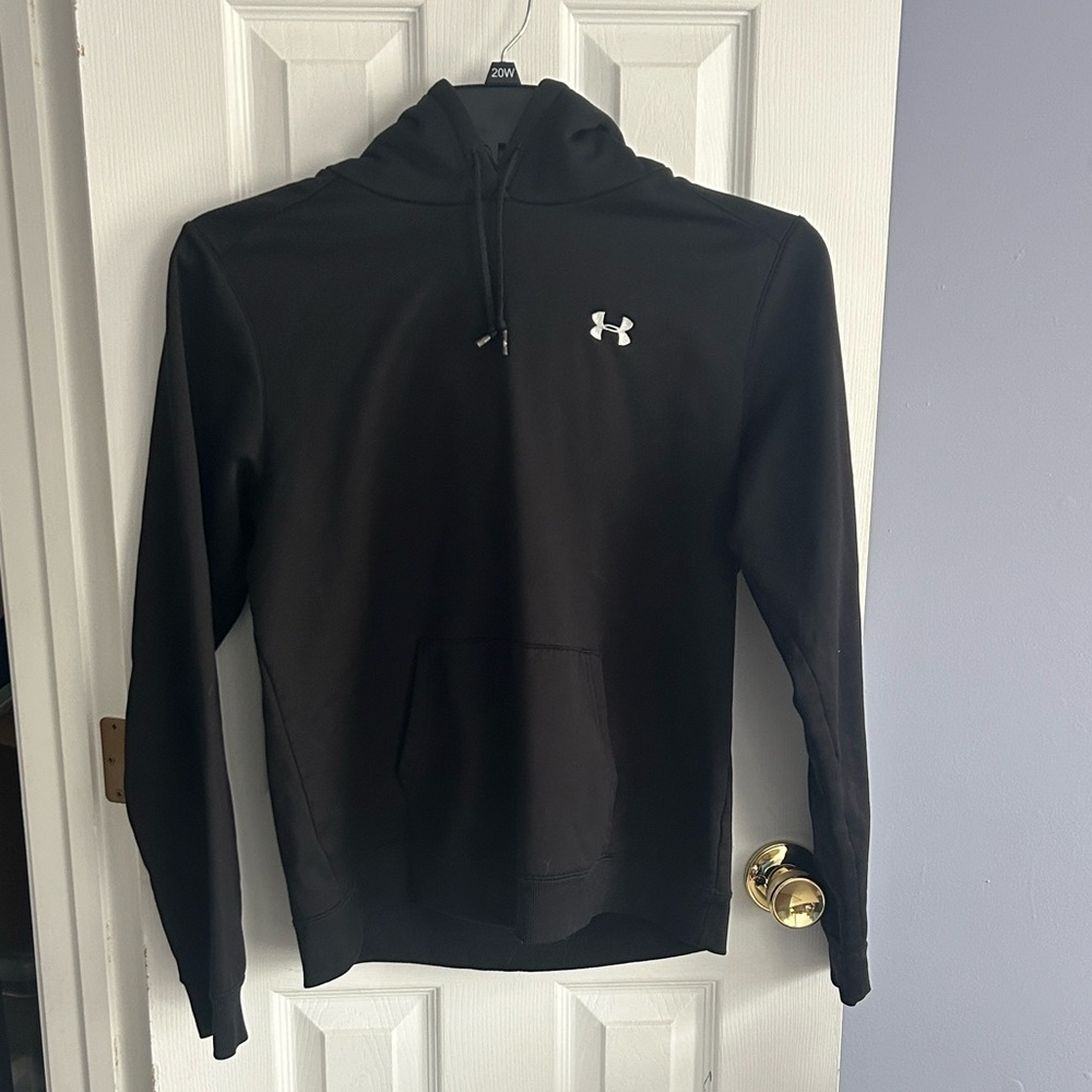 Under Armour Black Hoodie Size Large - Picture 2 of 11